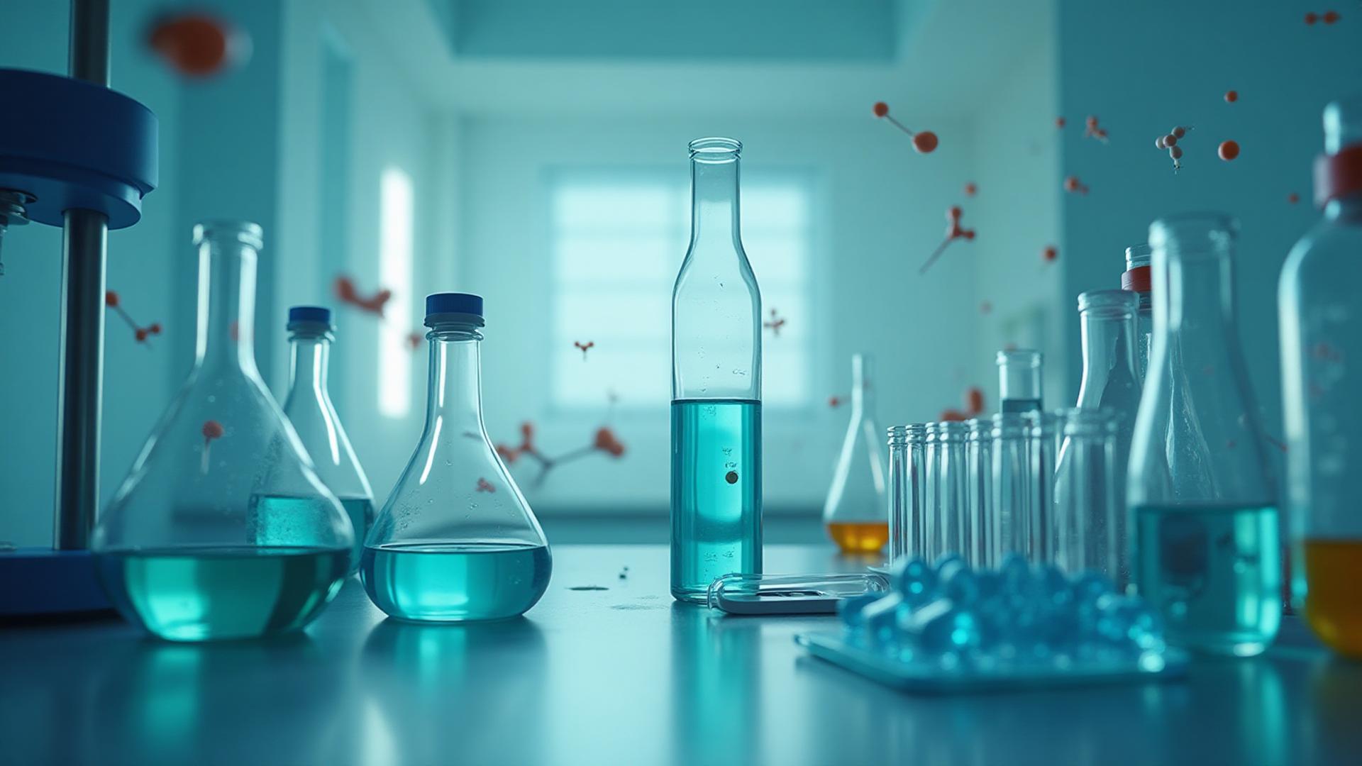 Modern pharmaceutical laboratory